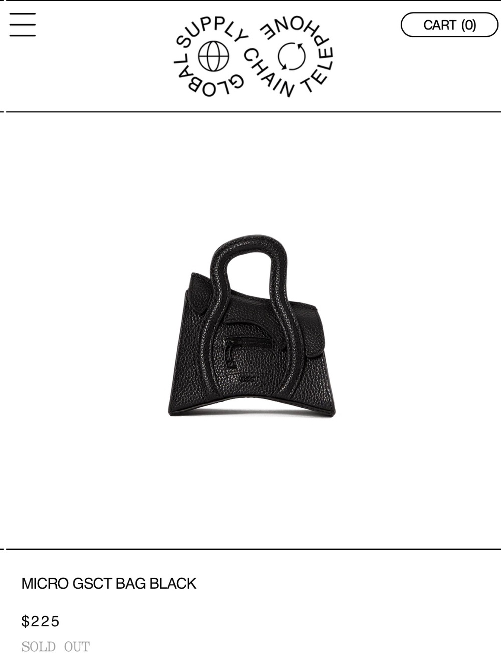 MICRO GSCT BAG Black